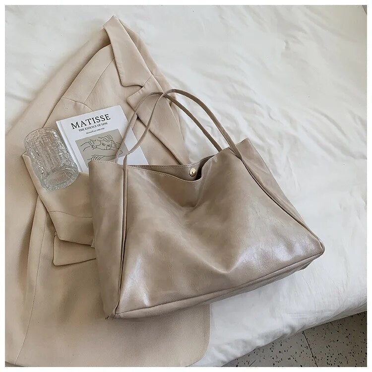 Grote leren crossbodytas voor dames – chic, ruim en praktisch