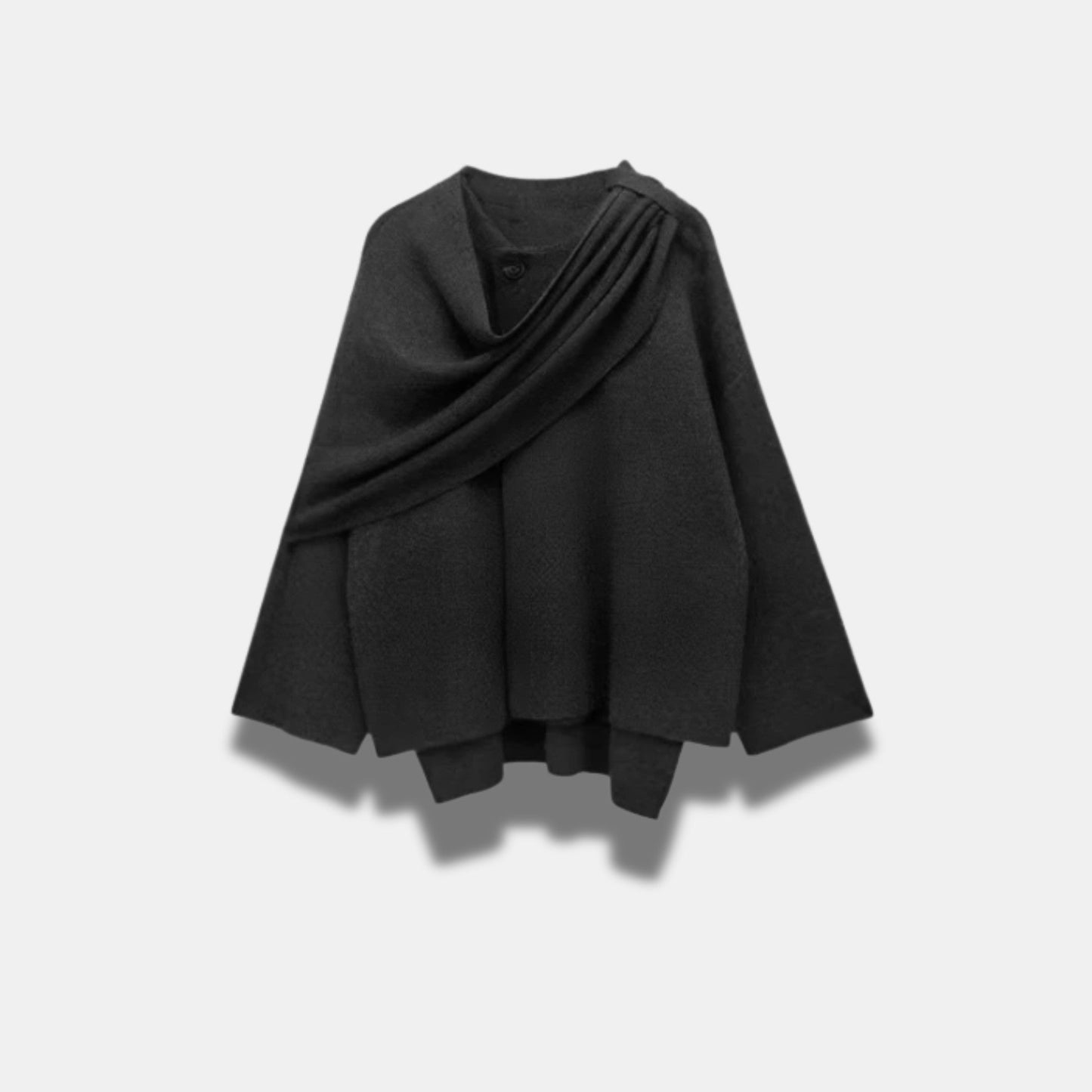 Luxe cape voor dames – elegant, zacht en moeiteloos chic