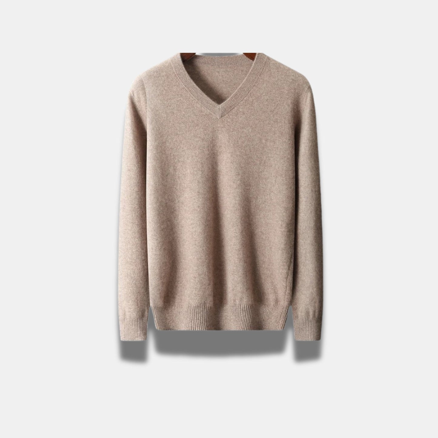Merinowol V-hals trui voor heren – Klassieke stijl en premium comfort
