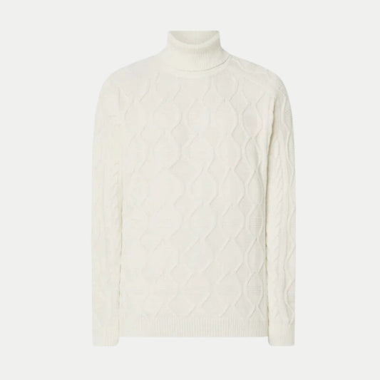 Dames Off-White Wollen Trui – Zacht, Tijdloos & Veelzijdig