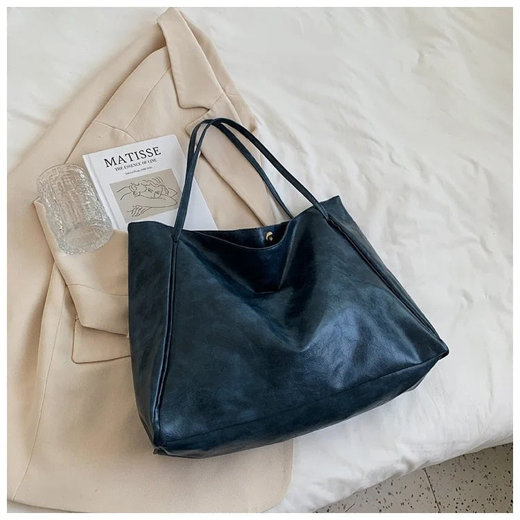 Grote leren crossbodytas voor dames – chic, ruim en praktisch