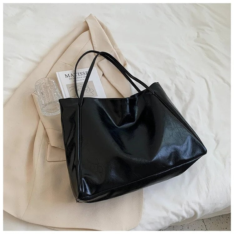 Grote leren crossbodytas voor dames – chic, ruim en praktisch