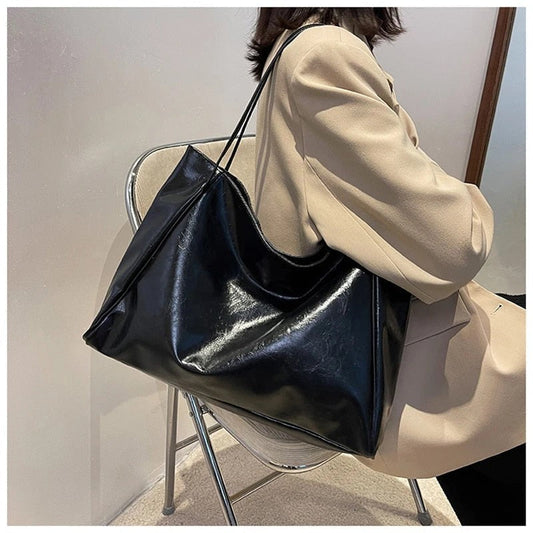 Grote leren crossbodytas voor dames – chic, ruim en praktisch