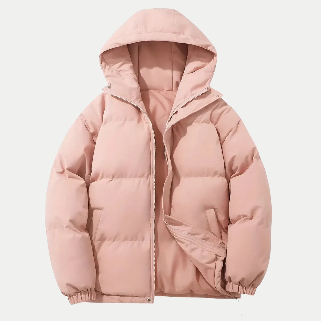 Heren winterbomberjack met capuchon – Klassieke warmte en stedelijke functionaliteit