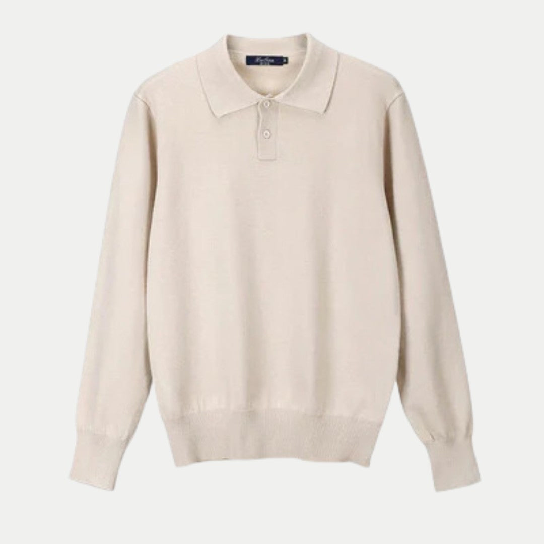 Herentrui met stijlvolle kraag – Strak comfort voor verfijnde looks