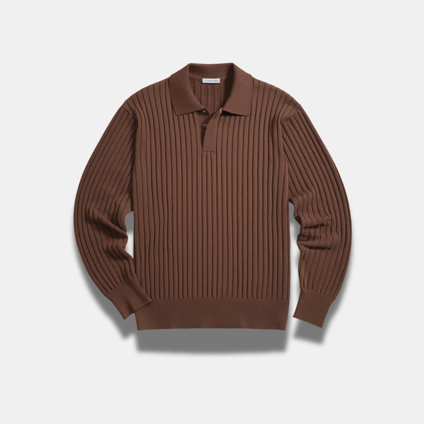 Poloshirt met lange mouwen voor heren – verfijnd comfort en tijdloze stijl