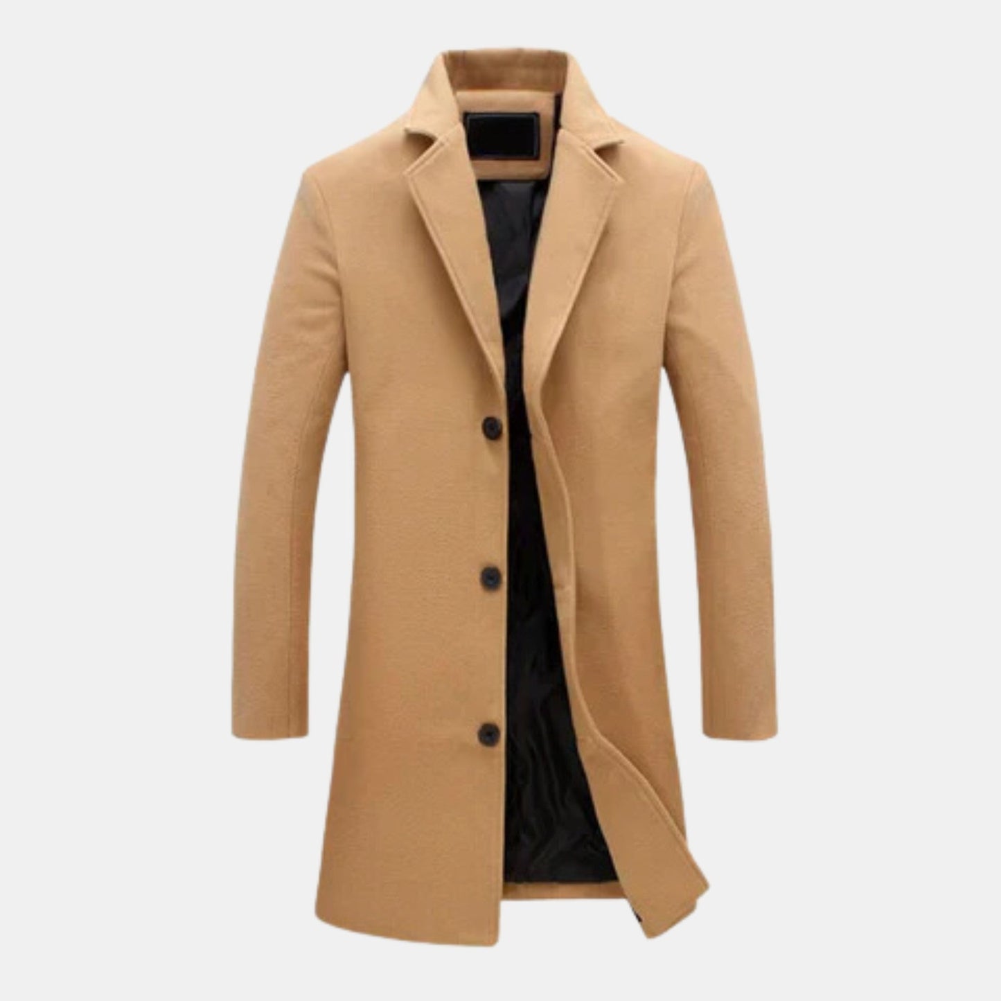 Premium lange winterjas voor heren voor duurzaamheid en warmte