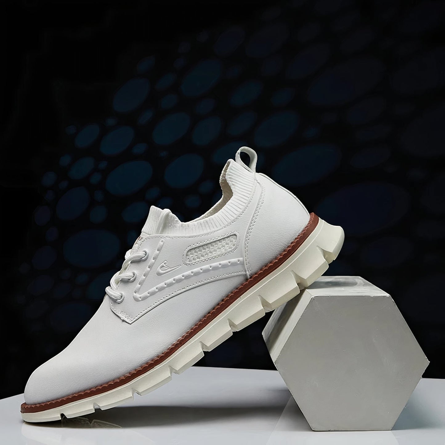Premium leren veterschoenen voor heren voor comfort en stijl de hele dag