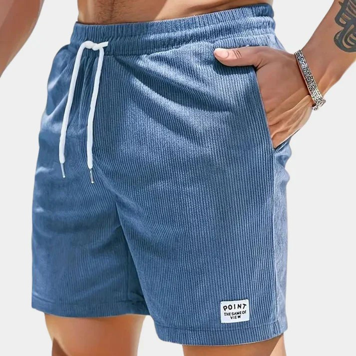 Premium lichtgewicht fluwelen shorts voor heren voor casual comfort en stijl