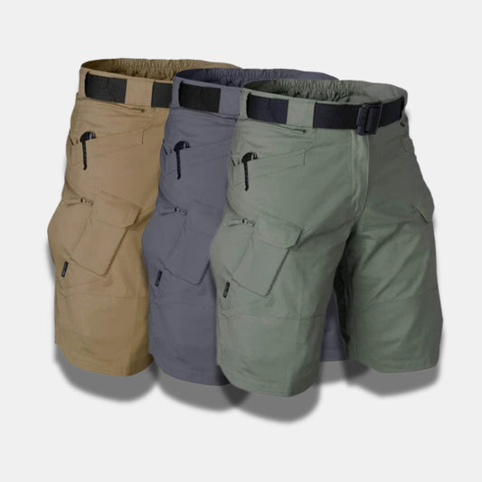 Veelzijdige en duurzame avonturenshorts voor heren voor een actieve levensstijl